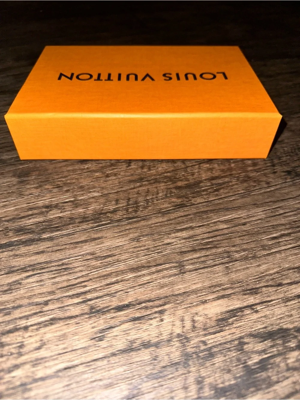 Louis Vuitton Orange Box with Blue Pull Tab